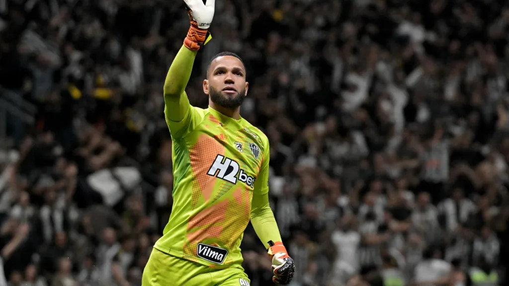 Everson na classificação do Galo (Photo by André Fabiano/Folhapress)