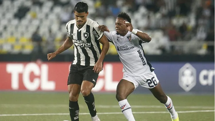 Botafogo x LDU se enfrentaram na Libertadores de 2024. Foto: Vitor Silva/Botafogo