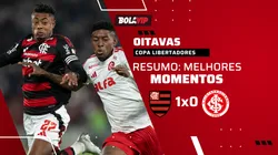Bruno Henrique marca de cabeça e o Flamengo vence o Internacional por 1 a 0 no Maracanã. Foto: AGIF