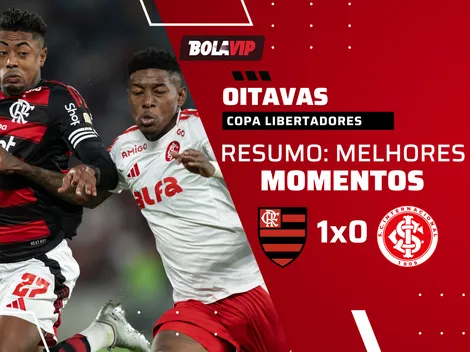 Flamengo vence o Inter e larga em vantagem na Copa Libertadores
