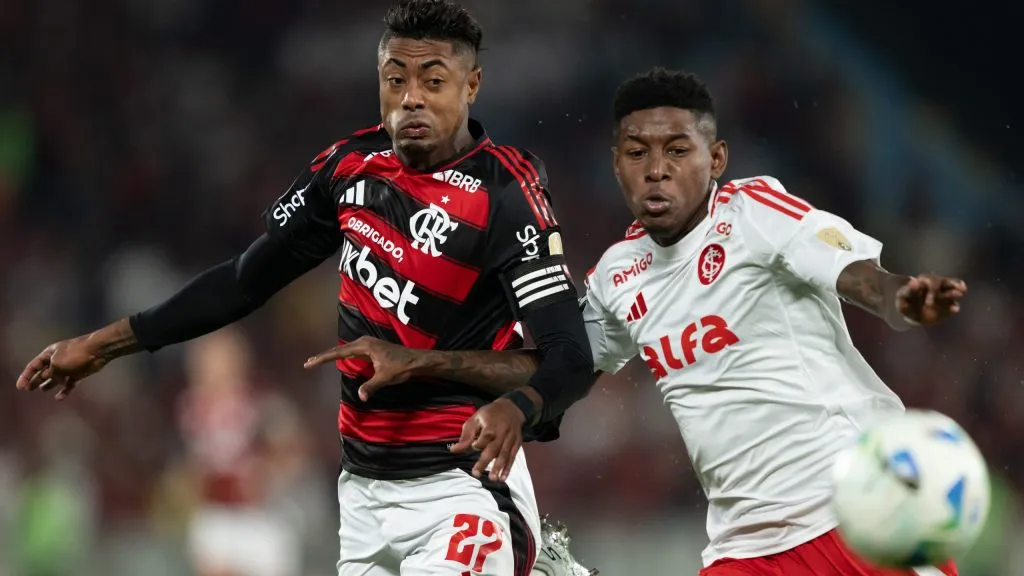 Vitão em ação contra BH no Flamengo Foto: Jorge Rodrigues/AGIF