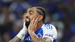 MG - BELO HORIZONTE - 30/07/2025 - COPA DO BRASIL 2025, CRUZEIRO X CRB - Gabriel Barbosa Gabigol jogador do Cruzeiro lamenta durante partida contra o CRB no estadio Mineirao pelo campeonato Copa Do Brasil 2025.