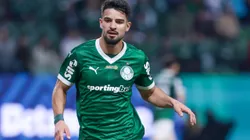 SP - SAO PAULO - 10/08/2025 - BRASILEIRO A 2025, PALMEIRAS X CEARA - jogador do Palmeiras durante partida contra o Ceara no estadio Arena Allianz Parque pelo campeonato Brasileiro A 2025. Foto: Marcello Zambrana/AGIF