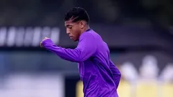 Kauê Furquim durante atividade no Corinthians - Foto: Rodrigo Coca/Corinthians