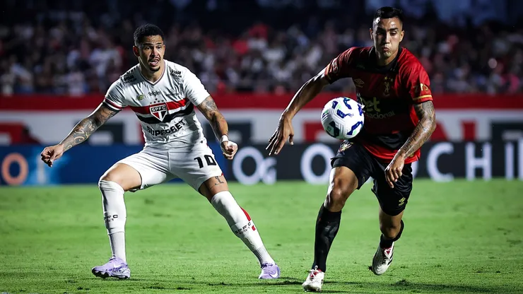 São Paulo e Sport empataram sem gols no 1º turno do Brasileirão 2025. Foto: Fabio Giannelli/AGIF