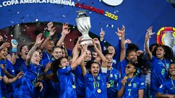 Brasil levantou a taça na Copa América Feminina 2025 - Foto: Staff Images Woman/ CONMEBOL