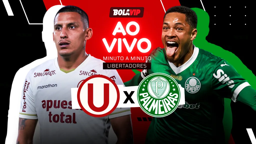 Universitario x Palmeiras - Acompanhe ao vivo pela Copa Libertadores