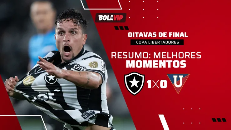Botafogo vence LDU e saí na vantagem pela Copa Libertadores