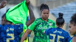 Renata Costa em treinamento do Atlético Piauiense - Foto: Lucas Batista/Ascom cap