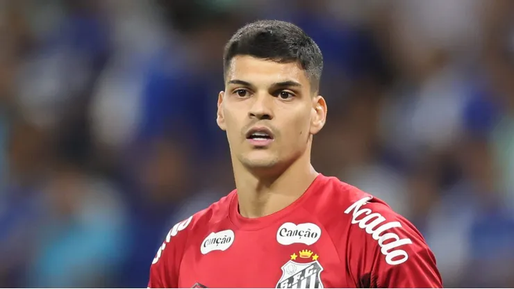 Gabriel Brazão, goleiro do Santos