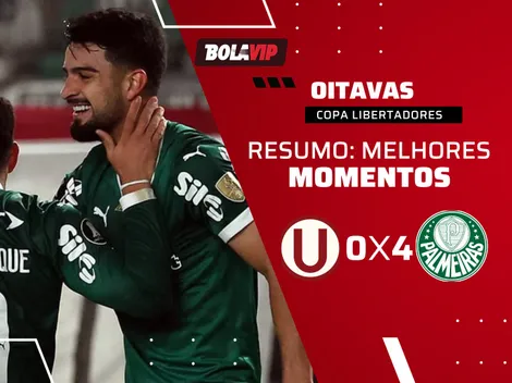 Palmeiras massacra o Universitario e encaminha classificação na Libertadores