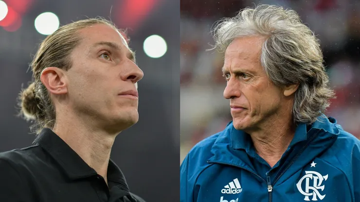 Filipe Luís era o titular da lateral-esquerda de JJ