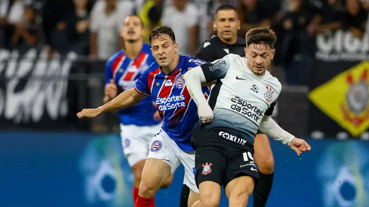 SP - SAO PAULO - 03/12/2024 - BRASILEIRO A 2024, CORINTHIANS X BAHIA - Garro jogador do Corinthians durante partida contra o Bahia no estadio Arena Corinthians pelo campeonato Brasileiro A 2024. Foto: Joisel Amaral/AGIF