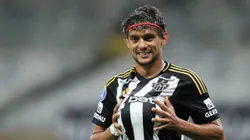 Scarpa marcando gol pelo Atlético. Foto: Gilson Lobo/AGIF