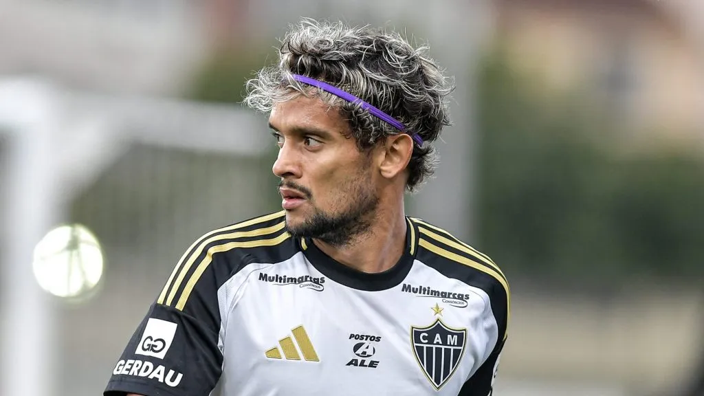 Scarpa no Atlético. Foto: Thiago Ribeiro/AGIF