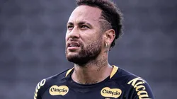 Neymar durante treinamento na Vila Belmiro. Foto: Raul Baretta/SFC