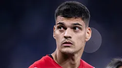 Gabriel Brazão, do Santos, foi alvo de oferta oficial do Flamengo há algumas semanas - Foto: Raul Baretta/Santos FC