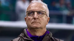 Dorival Júnior durante partida entre Palmeiras e Corinthians, no Allianz Parque, pela Copa do Brasil.