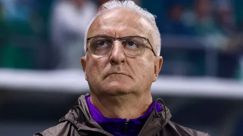 Dorival Júnior durante partida entre Palmeiras e Corinthians, no Allianz Parque, pela Copa do Brasil.