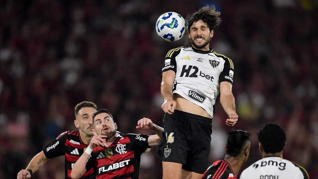 Igor Rabello em partida contra o Flamengo. Foto: Thiago Ribeiro/AGIF