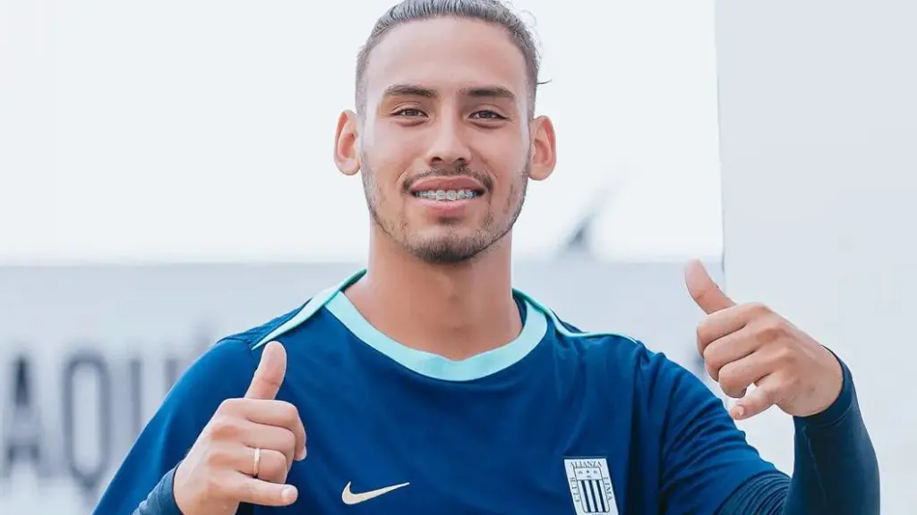 Erick Noriega em foto posada. Foto: Divulgação/Alianza Lima