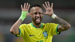 Neymar aparece em lista de pré-convodados por Carlo Ancelotti. (Photo by Pedro Vilela/Getty Images)