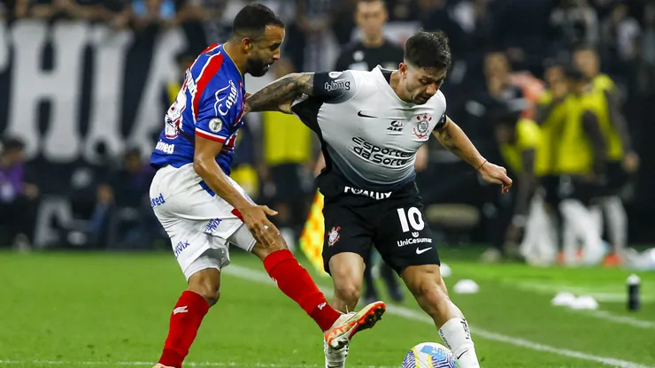 Corinthians x Bahia se enfrentam pelo Campeonato Brasileiro 2025. Foto: Marco Miatelo/AGIF