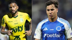 Reinaldo e Kaio Jorge vão se enfrentar em Mirassol x Cruzeiro - Fotos: Reprodução/AGIF