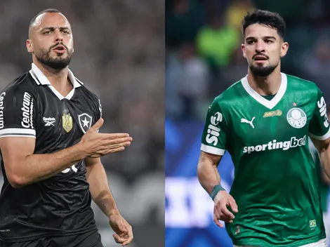 Botafogo é favorito contra o Palmeiras, segundo comentaristas da Globo