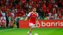 Bruno Gomes jogador do Internacional durante partida contra o Botafogo no estadio Beira-Rio pelo campeonato Brasileiro A 2024. Foto: Luiz Erbes/AGIF