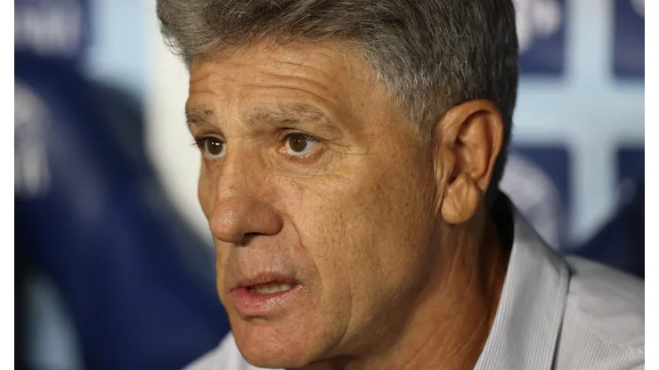 Renato Gaúcho, técnico do Fluminense em partida pelo campeonato brasileiro