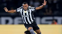 Marçal, lateral do Botafogo em partida pela Conmebol Libertadores