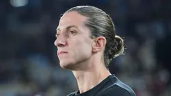 RJ - RIO DE JANEIRO - 20/07/2025 - BRASILEIRO A 2025, FLAMENGO X FLUMINENSE - Filipe Luis tecnico do Flamengo durante partida contra o Fluminense no estadio Maracana pelo campeonato Brasileiro A 2025. Foto: Thiago Ribeiro/AGIF