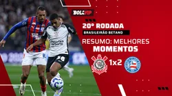 Bahia vence o Corinthians em jogo com primeiro tempo eletrizante pela 20º rodada do Brasileirão Betano.