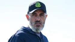 Rafael Guanaes durante treinamento no CT