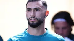 Valentín Castellanos antes de partida no amistoso entre Burnley e Lazio, na Inglaterra. Foto: Alex Livesey