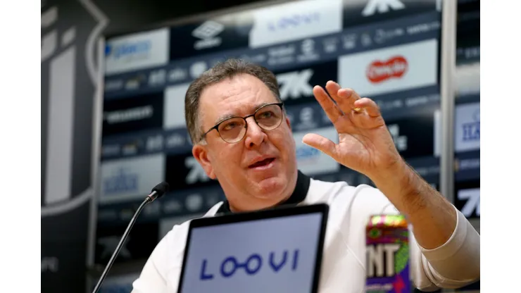 Presidente do Santos vê duelo contra o Vasco 'difícil' e projeta Morumbis lotado. Foto: Mauricio De Souza/AGIF