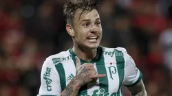 Róger Guedes durante partida entre Flamengo e Palmeiras, no Estádio Luso Brasileiro, pelo Brasileirão 2017. Foto: Luciano Belford/AGIF