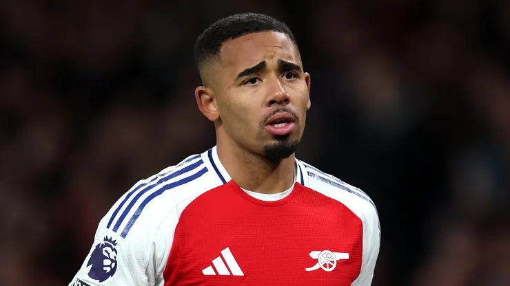 Gabriel Jesus, atacante do Arsenal - Foto: Alex Pantling/Getty Images