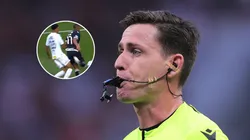 Ramon Abatti Abel acabou marcando simulação em falta que poderia expulsar zagueiro do Santos. FotoxFoto: Ramon Abatti Abel (AGIF); Lance (Reprodução)