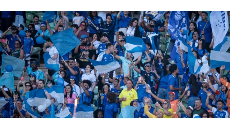 Torcida do Cruzeiro. Foto: Reprodução