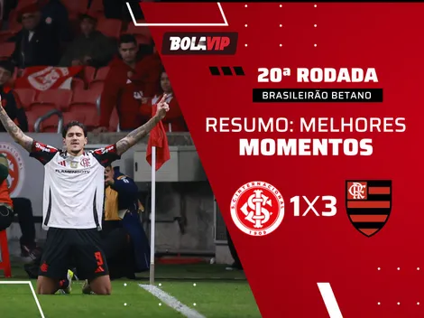 Flamengo vence o Internacional e mantém liderança isolada do Brasileirão Betano