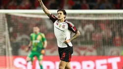 Pedro, atacante do Flamengo em partida pelo campeonato brasileiro