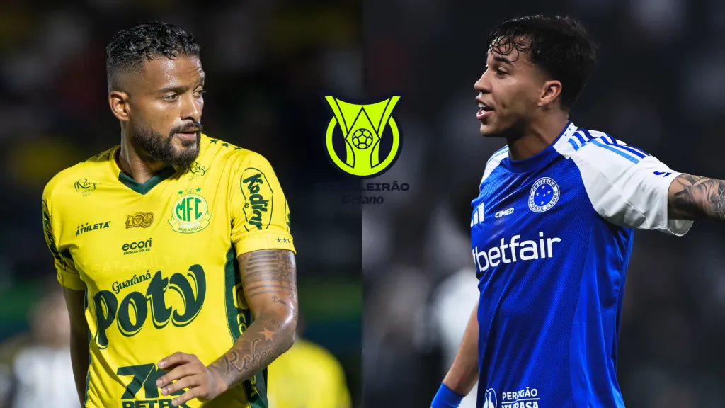 Reinaldo do Mirassol e Kaio Jorge do Cruzeiro – Foto: AGIF