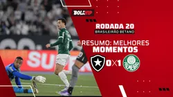 Palmeiras vence Botafogo fora e encosta na liderança do Brasileirão