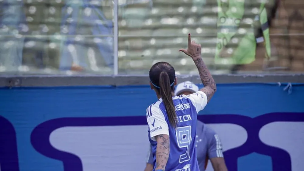 Letícia, jogadora do Cruzeiro. Foto: Staff Images Woman/CBF