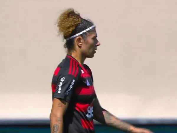 Cristiane, atacante do Flamengo. Foto: Reprodução/ge