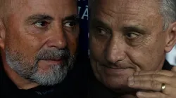 Santos escolhe entre Tite e Jorge Sampaoli. Fotos: Thiago Ribeiro e Jorge Rodrigues/AGIF