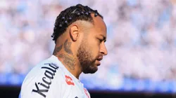 SP - SAO PAULO - 17/08/2025 - BRASILEIRO A 2025, SANTOS X VASCO - Neymar jogador do Santos durante partida contra o Vasco no estadio Morumbi pelo campeonato Brasileiro A 2025.