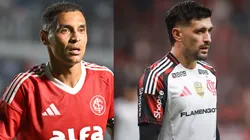 Alan Patrick e Arrascaeta vão se enfrentar em Inter x Flamengo - Fotos: Reprodução/AGIF